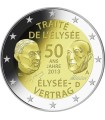 2 euros ALEMANIA 2013 Tratado del Elíseo 5,25 euros