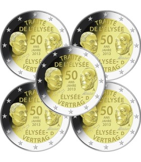 2 euros ALEMANIA 2013 5 talleres 23,95 euros