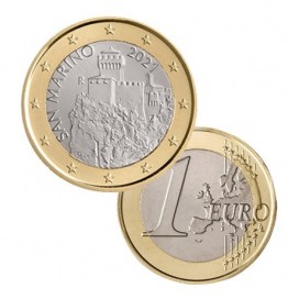 1 Euro Saint Marin 2021