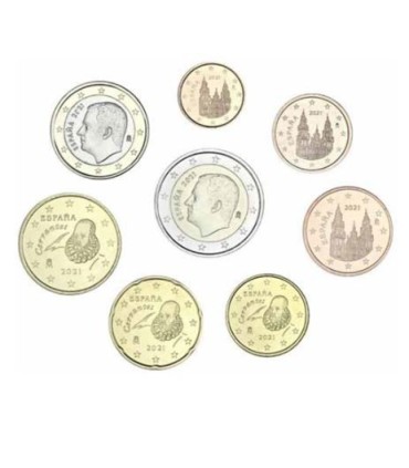 Serie Spagna 2021 Felipe VI  7,95 €