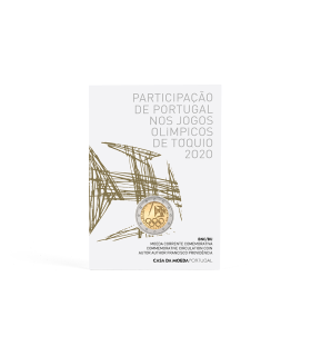 2 Euro Portugal 2021 Brillant Universel - Olympische Spelen Tokyo 2020 €17,99