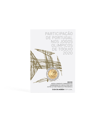 2 Euro Portugal 2021 Brillant Universel - Tokyo 2020 Olympics €17.99