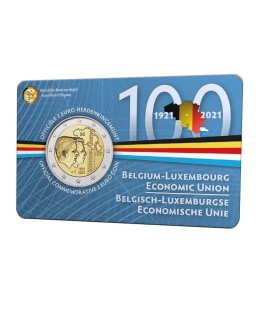 Flämische Coincard 2 Euro Belgien 2021  10,95 €