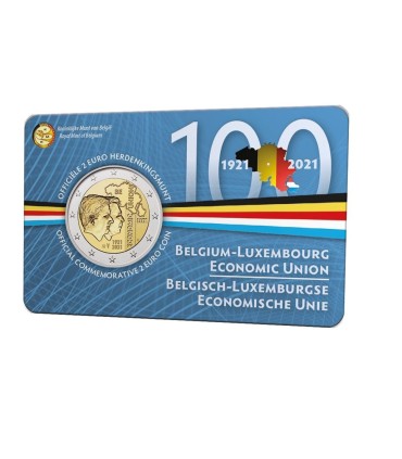 Moneta fiamminga 2 euro Belgio 2021  10,95 €