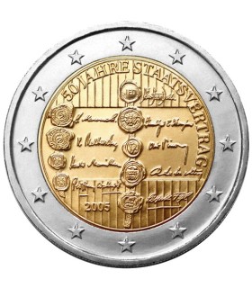 2 Euro OOSTENRIJK 2005 Oostenrijks Verdrag € 13,95