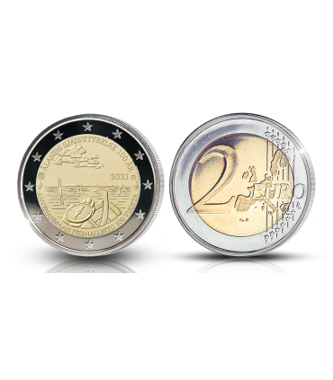 2 Euro Belle Epreuve Finnland 2021 - 100 Jahre Autonomie von Aland  29,95 €