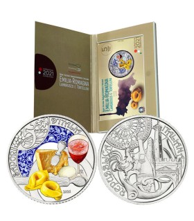 5 euros Itália 2021 Lambrusco e tortellini 33,95