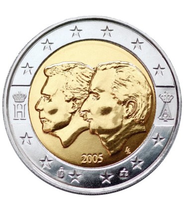 2 euros BÉLGICA 2005 Grand duc € 19,95