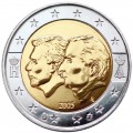 2 Euro BELGIQUE 2005 Grand duc - La Belgique à l’occasion de l’anniversaire de l’Union économique belgo-luxembourgeoise. Les e