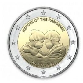 2 Euro Malte 2021 - Héros de la Pandémie