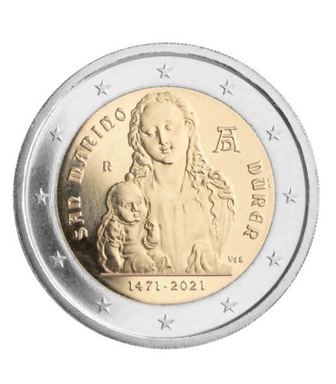 2 Euro San Marino 2021 - 550e geboortedag van Albrecht Dürer €64,99