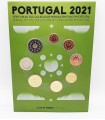 Conjunto de caixas FDC Portugal 2021