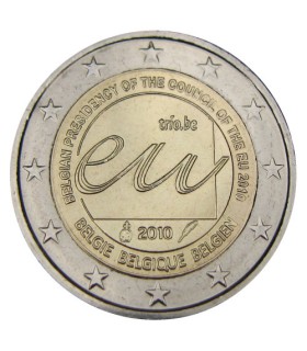 2 euros BÉLGICA 2010 Presidencia UE 4,99 euros
