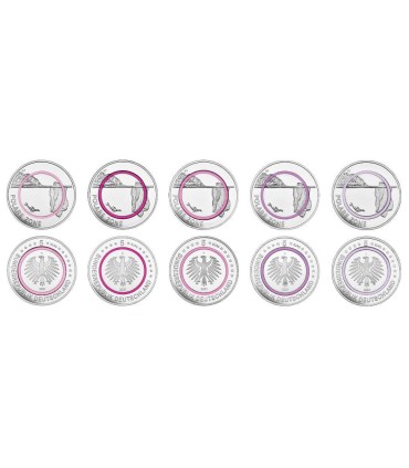 5 Euro Germania 2021 - Zona polare  9,90 €