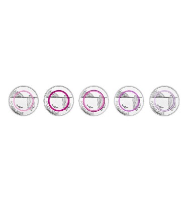 Lot von 5 x 5 Euro Deutschland 2021 - Polare Zone  39,95 €
