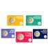 5 x 2 Euro Frankrijk 2021 - Parijs 2024 €53,95