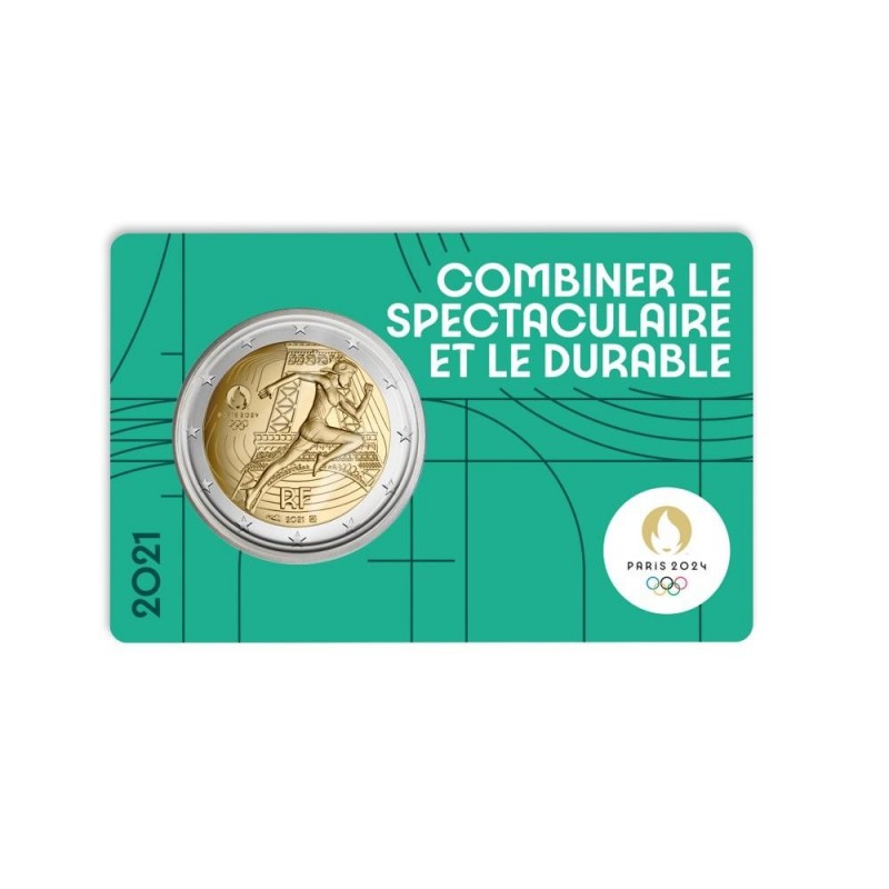 Jeux Olympiques de Paris 2024 - Le Drapeau - Monnaie de 250€ Or - BU - –