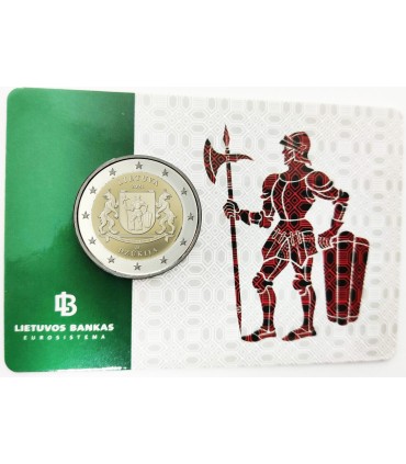 Tarjeta de 2 euros Lituania 2021 - Dzūkija €35.95