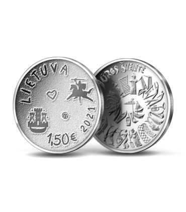 1.5 euro Lituania 2021 - Festa della Mer  4,95 €