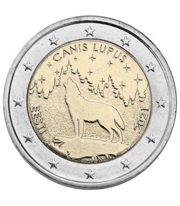 2 Euro Estland 2021 - De Wolf €3.49