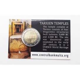 Coincard 2 Euro Malte 2021 - Temples de Tarxien