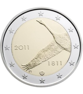 2 Euro Finlândia 2011 Banco da Finlândia € 7,19