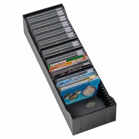 Storage box for cornercards