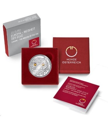 20 Euro Österreich 2021 - DIE WEISHEIT DES HIBOUs  68,99 €