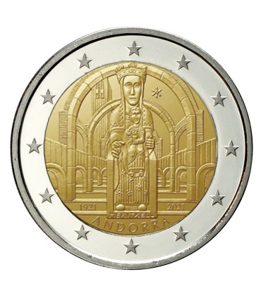 2 Euro Andorra 2021 - Nuestra Señora de Meritxell €22.49