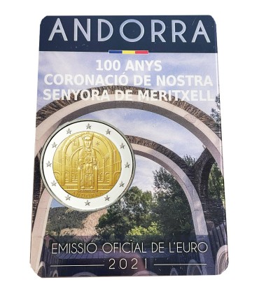 2 Euro Andorra 2021 - Nuestra Señora de Meritxell €22.49