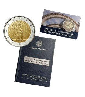 2 Euro Belle Epreuve Andorra 2021 - Notre-Dame de Meritxell € 64,95