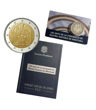 2 Euro Belle Epreuve Andorra 2021 - Notre-Dame de Meritxell €64.95