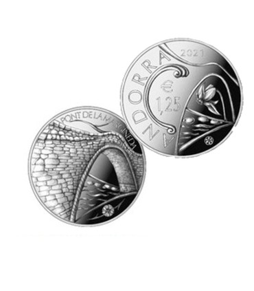 2 X 1,25 EURO ANDORRA 2021  29,95 €