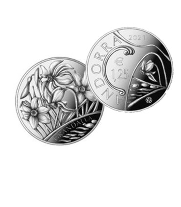 2 X 1,25 EURO ANDORRA 2021  29,95 €