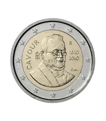 2 Euro Italië 2010 Cavour €4,99