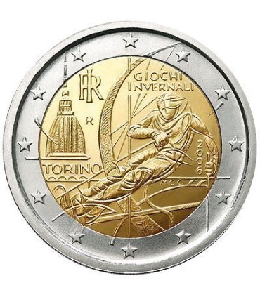 2 Euro Italië 2006 Turijn spellen €7.49