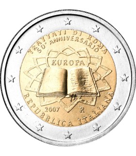 2 Euro Italië 2007 Verdrag van Rome €8,49