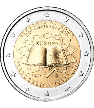 2 Euro Italien 2007 Vertrag von Rom  8,49 €