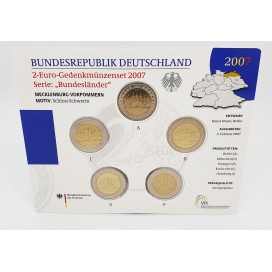 SET 5*2€ Allemagne 2007 BU - 1