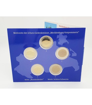 SET 5*2 Euro Germany 2007 BE  165,55 €