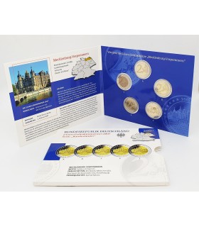 SET 5*2 Euro Germany 2007 BE  165,55 €
