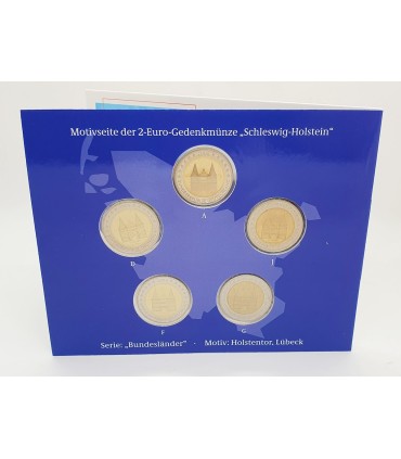 SET 5*2 Euro Duitsland 2006 BE €175,59