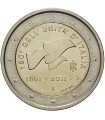 2 Euro Italië 2011 Eenmaking van Italië € 4,99