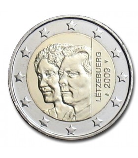 2 euros luxemburgo 2009 Grand Duc Henri Charlotte € 6,95