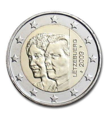 2 Euro luxemburg 2009 Großherzog Henri Charlotte  6,95 €