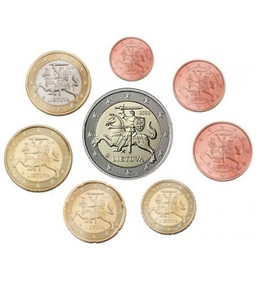 Euro Litouwen 2022 Serie €44,95