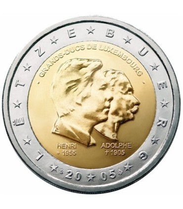 2 Euro Luxemburg 2005 Großherzog Henri  9,90 €