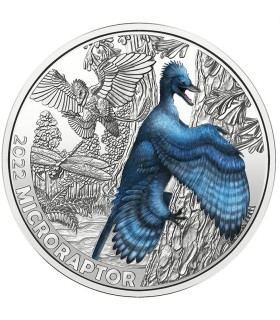 3 euros Áustria 2022 - Microraptor 18,90 euros