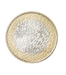 3 euros Eslovenia 2022 - Pintor Matija Jama 5,45 euros
