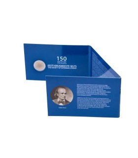 Moeda de 2 euros Estónia 2022 BU - Sociedade Literária 18,49
